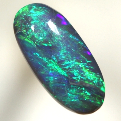 SOLID BLACK OPAL bright and strong greens